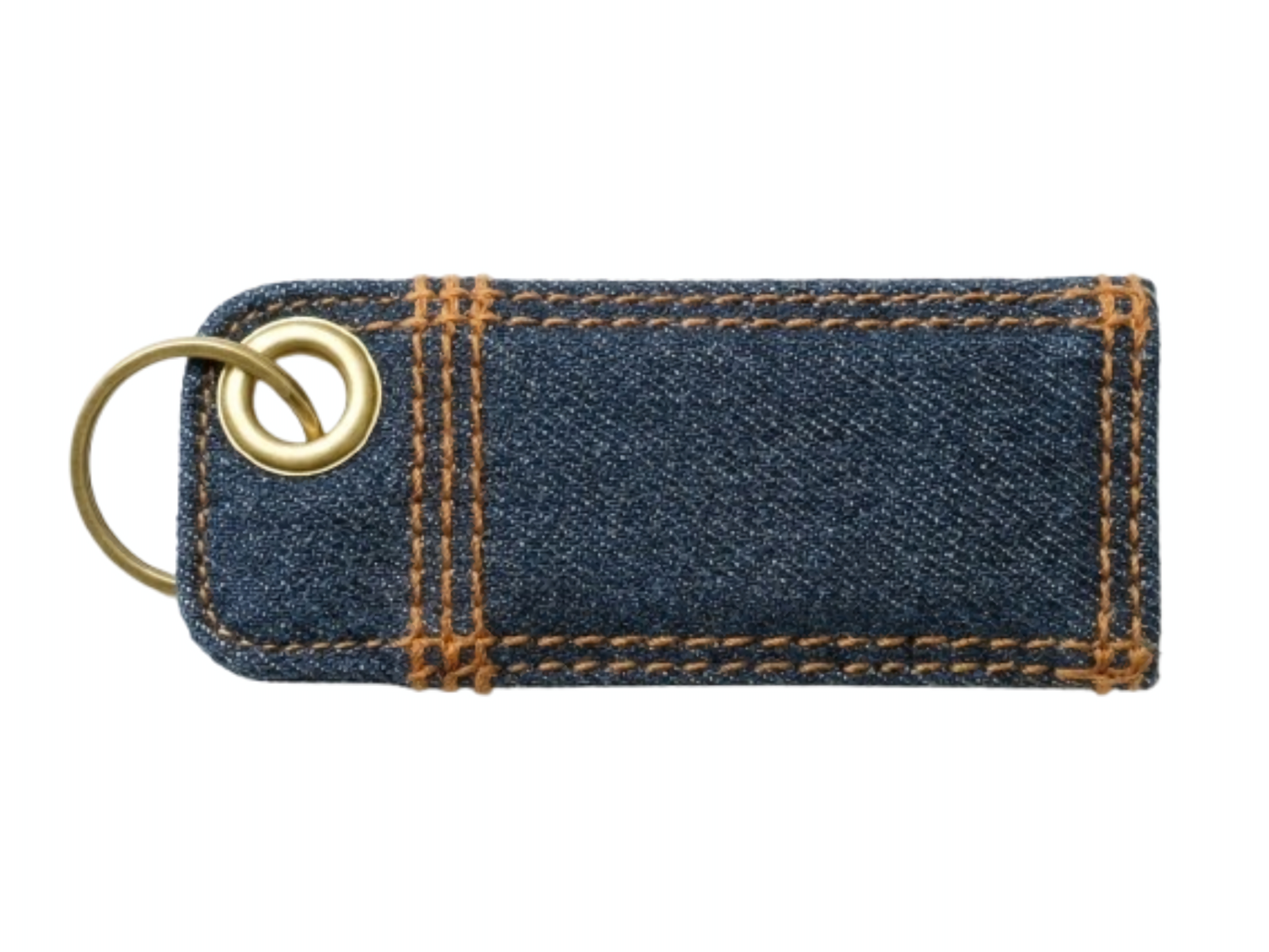 Denim Keychain