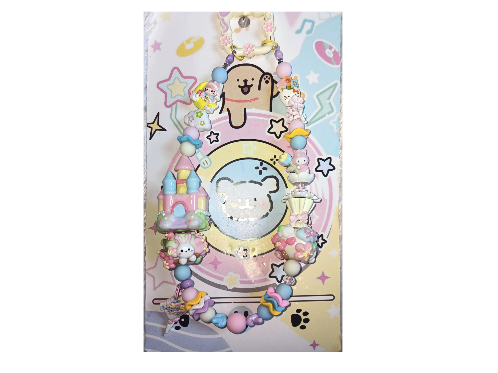 Various Sparkly Phonestrap Hello Kitty ver