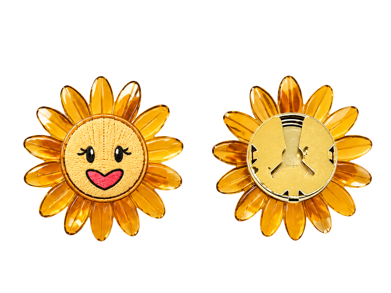 SunFlower Enamel Pin